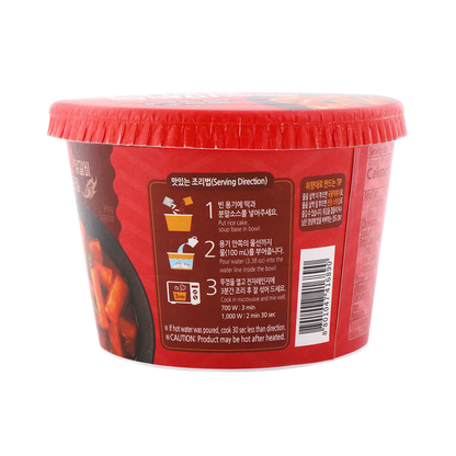 Dongwon Hot Spicy Cup Topokki 4.23oz