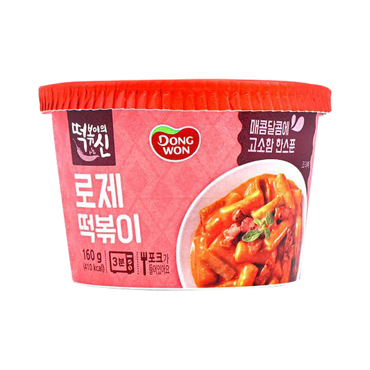 Dongwon Spicy Rose Sauce Topokki Cup 5.64oz