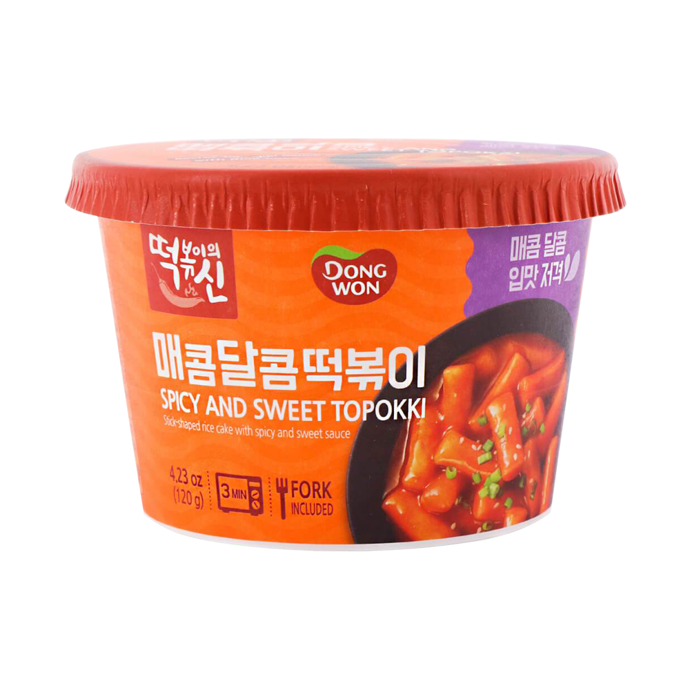 Dongwon Spicy & Sweet Cup Topokki 4.23oz