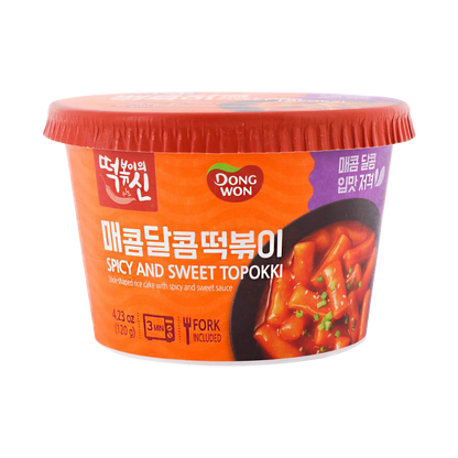 Dongwon Spicy & Sweet Cup Topokki 4.23oz