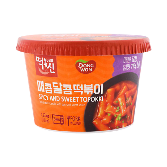 Dongwon Spicy & Sweet Cup Topokki 4.23oz