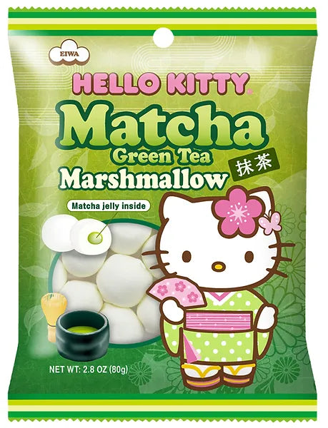 Hello Kitty Marshmallow Green Tea Matcha 80g