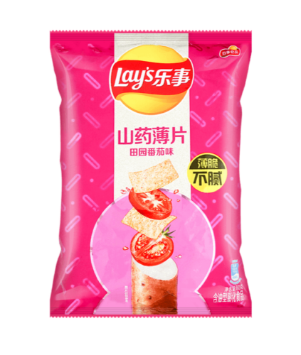 Lay's Tomato Flavor Yam Crisps - 2.82oz [China]