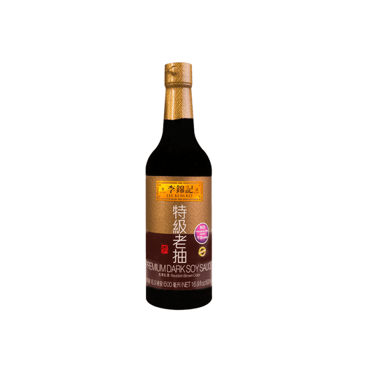 LKK Mushroom Flavored Dark Soy Sauce 500 ml - 李锦记 草菇老抽