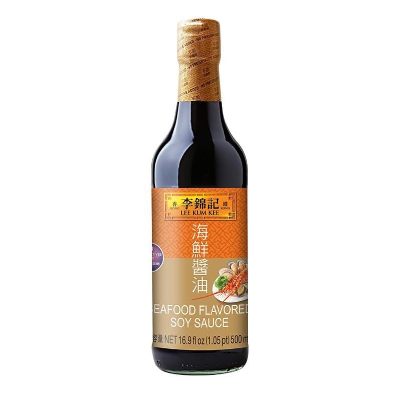 Lee Kum Kee Seafood Flavored Soy Sauce 16.9oz - 李锦记 海鲜酱油 16.9oz