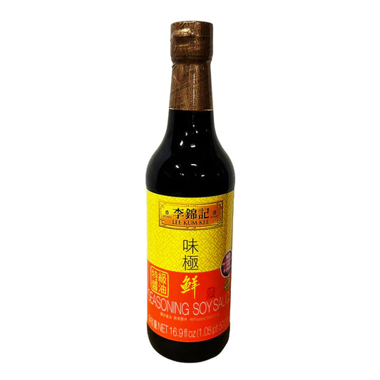 Lee Kum Kee Seasoned Soy Sauce 16.9oz - 李锦记 味极鲜特级酱油 500ml