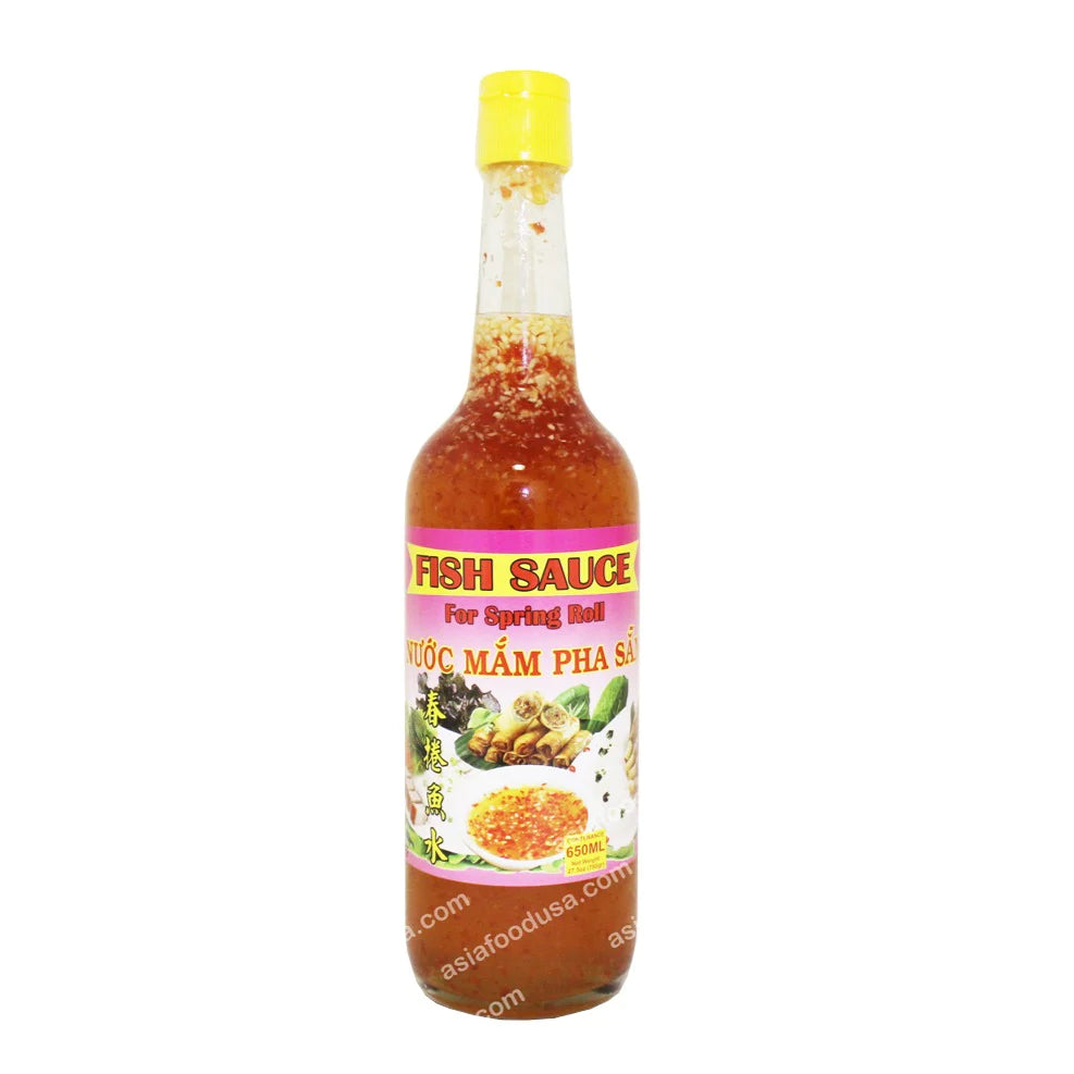 Vietnamese Fish Sauce For Springroll (Nuoc Mam Pha San) 650ml