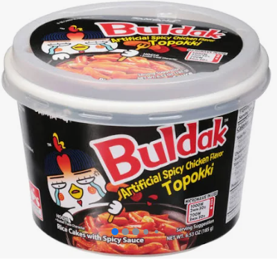 Buldak Topokki - Hot Chicken Flavor, Bowl 6.53oz