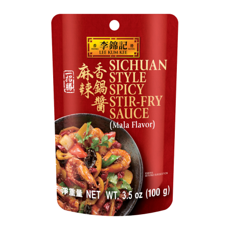 Lee Kum Kee Sichuan Style Spicy Stir-fry Sauce 3.5oz (103ml)