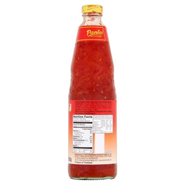 Thai Sweetened Chili Sauce for Spring Roll, 730ml [Thailand]