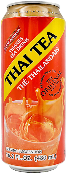 Taste Nirvana brand - Thai Tea Original (Tisanes Herbal Tea Drink) - 16.2 fl. oz