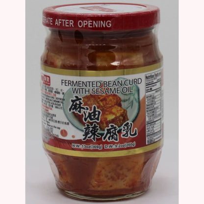 Wei-Chuan Fermented Bean Curd with Sesame Oil 9.2oz