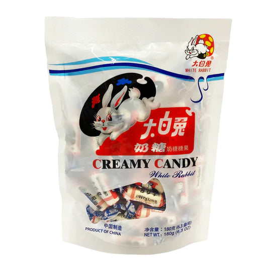 White Rabbit Creamy Candy 6.3oz - 大白兔 奶糖