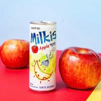 Milkis Carbonated Drink Can - Apple - 8.45 fl oz [Korea]