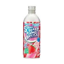 Sangaria Strawberry Ramune Bottle - Carbonated Soft Drink 16.2oz